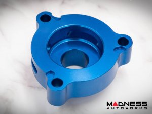 Alfa Romeo Stelvio 2.0L Blow Off Adapter Plate - SILA Concepts - Blue